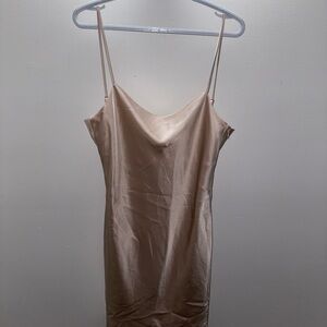 Champagne Slip Dress